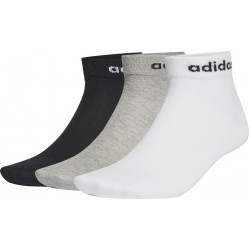 ADIDAS ΚΑΛΤΣΕΣ NON-CUSH ANKLE SOCKS (3pack) black/white/grey