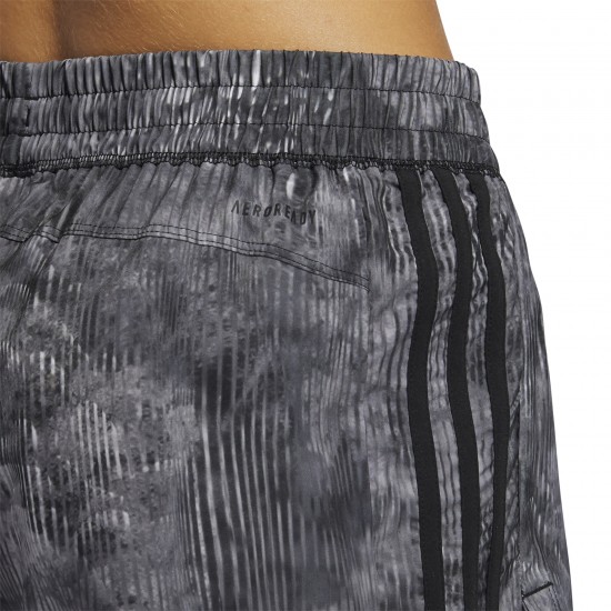 ADIDAS PACER WOVEN FLORAL SHORTS (grey) W APPAREL