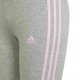 ADIDAS ESSENTIALS 3-STRIPES leggings (grey-pink) APPAREL