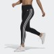 ADIDAS DESIGNED TO MOVE HIGH-RISE 3-STRIPES 7/8 SPORT TIGHTS (black) W