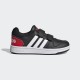 ADIDAS HOOPS 2.0 CMF C (black-red) SHOES