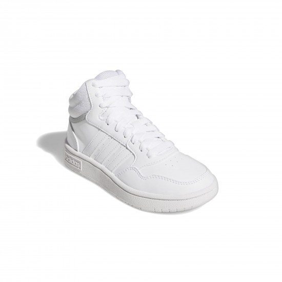 ADIDAS KIDS HOOPS MID SHOES total white SHOES