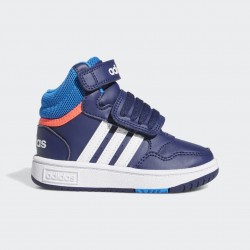 ADIDAS INFANTS HOOPS MID SHOES blue