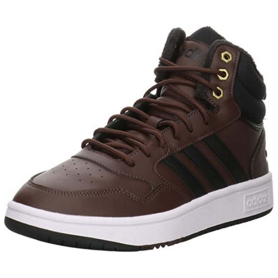 ADIDAS MEN HOOPS 3.0 Mid CLASSIC LINING WINTERIZED SHOES brown SHOES
