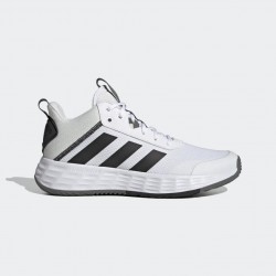 ADIDAS MEN BASKETBALL SHOES OWN THE GAME 2.0 white