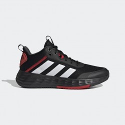 ADIDAS MEN BASKETABALL SHOES OWN THE GAME 2.0 black-red