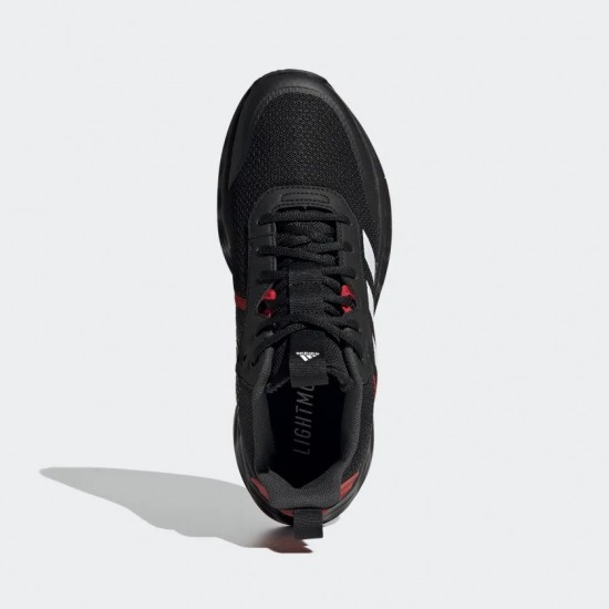 ADIDAS MEN BASKETABALL SHOES OWN THE GAME 2.0 black-red SHOES