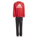 ADIDAS KIDS ESSENTIALS FRENCH TERRY JOGGER SET red-black APPAREL