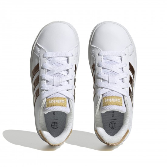 ADIDAS KIDS SHOES GRAND COURT 2.0 K white-gold SHOES