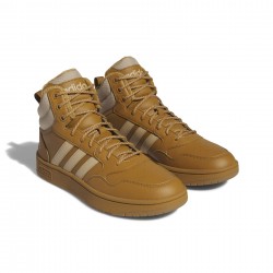 ADIDAS MEN SHOES HOOPS 3.0 Mid CLASSIC LINING FUR IF2636 beige