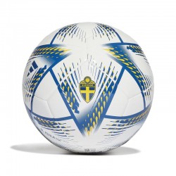 ADIDAS SOCCER BALL AL RIHLA CLUB BALL 5 white-blue