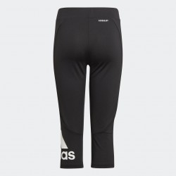 ADIDAS KIDS DESIGNED TO MOVE 3/4 TIGHTS black