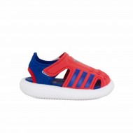 ADIDAS INFANT CLOSED-TOE SUMMER WATER SANDALS MARVEL SPIDERMAN red