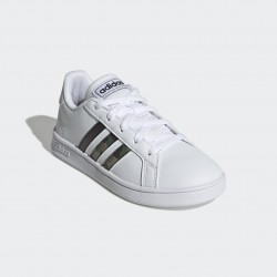 ADIDAS KIDS SHOES GRAND COURT K white-camouflage
