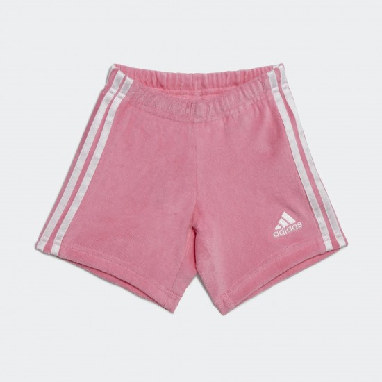 ADIDAS iNFANT DINO CAMO ALLOVER PRINT TEE AND SHORT SET pink APPAREL