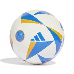 ADIDAS SOCCER BALL EURO24 FUSSBALLLIEBE CLUB IN9371 size 5 white-blue
