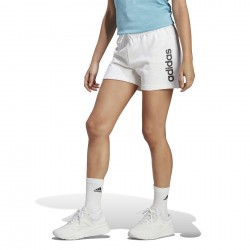 ADIDAS WOMEN ESSNETIALS LINEAR FRENCH TERRY SHORTS IC6875 white