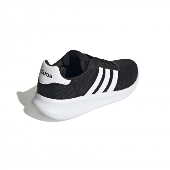 ADIDAS MEN RUNNING SHOES LITE RACER GY3094 black-white SHOES