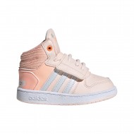 ADIDAS INFANTS SHOES HOOPS 2.0 MID SHOES pink