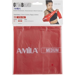AMILA GYMBAND 2.5m medium red
