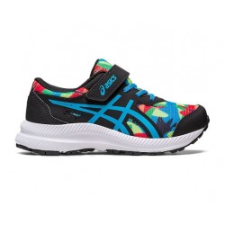 ASICS KIDS RUNNING SHOES CONTEND 8 PS light blue-multicolor