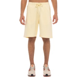 BE:NATION MEN ESSENTIALS TERRY SHORTS WITH ZIP POCKETS yellow