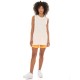 BE:NATION WOMEN SLEEVELESS WITH REFLECTIVE PRINT off white APPAREL