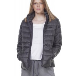 BODY ACTION PUFFER JACKET WITH HOOD grey W