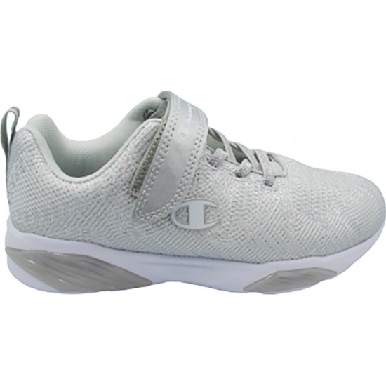 CHAMPION LOW CUT WAVE girls (grey-silver) SHOES