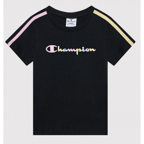 CHAMPION KIDS T-SHIRT 404349 black APPAREL
