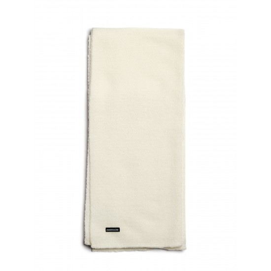 EMERSON KNITTED SCARF 222.EU03.30P white Accessories
