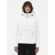 EMERSON WOMEN PUFFER JACKET WITH REMOVABLE HOOD 232.EW10.40 white