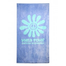 EMERSON WORLD PEACE BEACH TOWEL 241.EU04.10 purple