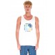EMERSON MEN SUNSHINE AND PEACE TANK TOP 241.EM37.114 off white