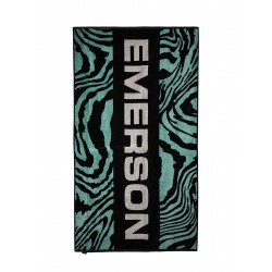 EMERSON ANIMAL PRINT BEACH TOWEL 241.EU04.06 mint black