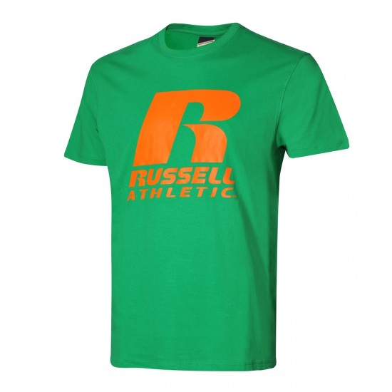 RUSSELL ATHLETIC T-SHIRT A9-035-1 (green) M APPAREL