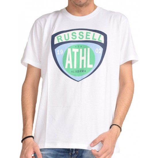 RUSSELL ATHLETIC T-SHIRT A9-071-1 (white) M APPAREL