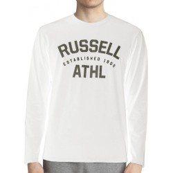 RUSSELL ATHLETIC CREWNECK longsleeve TEE A1-012-2 (white) M