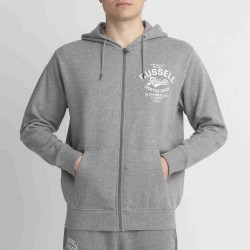 RUSSELL ATHLETIC ZIPHOODIE ΑΝΔΡΙΚΗ ΖΑΚΕΤΑ A1-016-2-090 γκρι