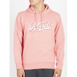 RUSSELL ATHLETIC MEN EST 02 PULL OVER HOODIE A2-014-2 pink