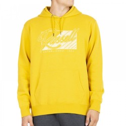 RUSSELL ATHLETIC MEN PULL OVER HOODIE A2-028-2 yellow