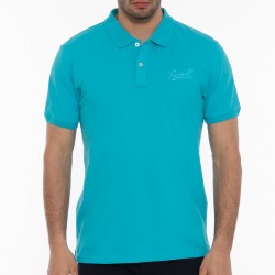 RUSSELL ATHLETIC MEN CLASSIC POLO A2-034-1 scuba blue