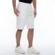 RUSSELL ATHLETIC MEN CIRCLE RAW EDGE SHORTS A2-036-1 white APPAREL