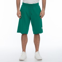 RUSSELL ATHLETIC MEN CIRCLE RAW EDGE SHORTS A2-036-1 green