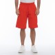 RUSSELL ATHLETIC MEN CIRCLE RAW EDGE SHORTS A2-036-1 red APPAREL