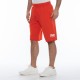 RUSSELL ATHLETIC MEN CIRCLE RAW EDGE SHORTS A2-036-1 red APPAREL