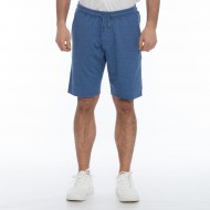 RUSSELL ATHLETIC MEN COINED RAW EDGE SHORTS blue