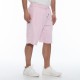 RUSSELL ATHLETIC MEN RAW EDGE SHORTS EMBOSSED PRINT pink APPAREL