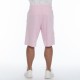RUSSELL ATHLETIC MEN RAW EDGE SHORTS EMBOSSED PRINT pink APPAREL