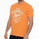 RUSSELL ATHLETIC MEN SPORTING GOODS T-SHIRT A2-007-1 orange APPAREL